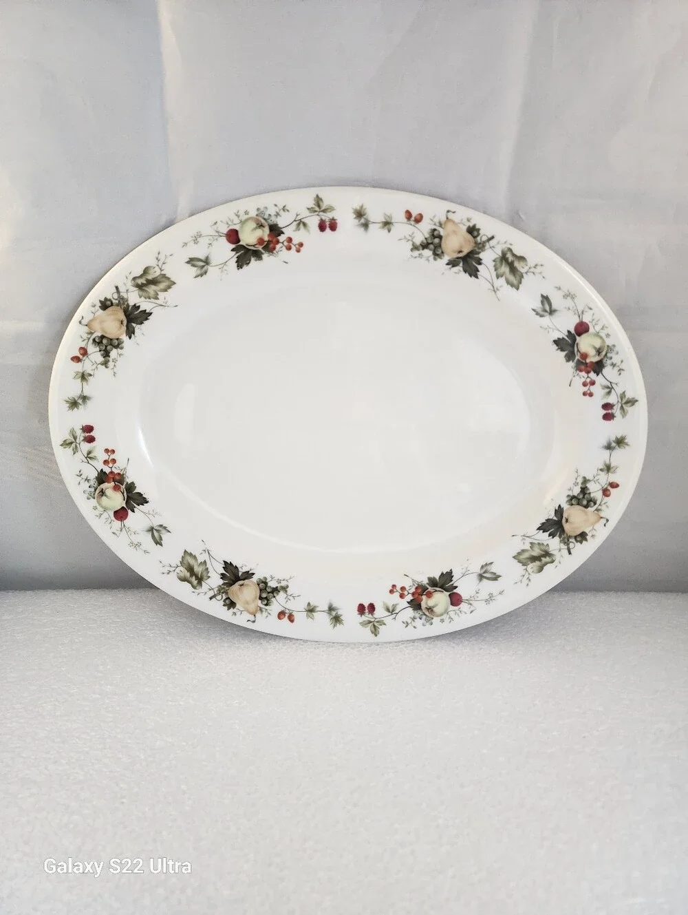 VTG Royal Doulton Miramont TC1022 Oval Serving Platter England